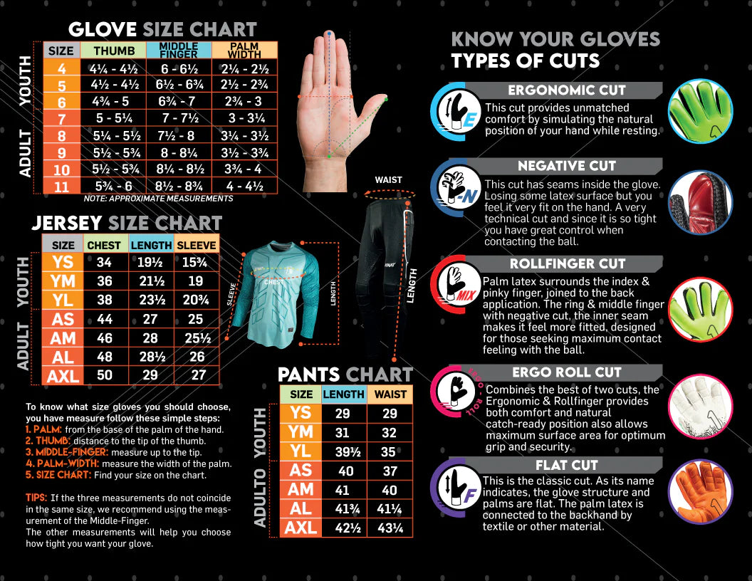 Rinat Black Egotiko Alpha-Pro Spines Goalkeeper Gloves