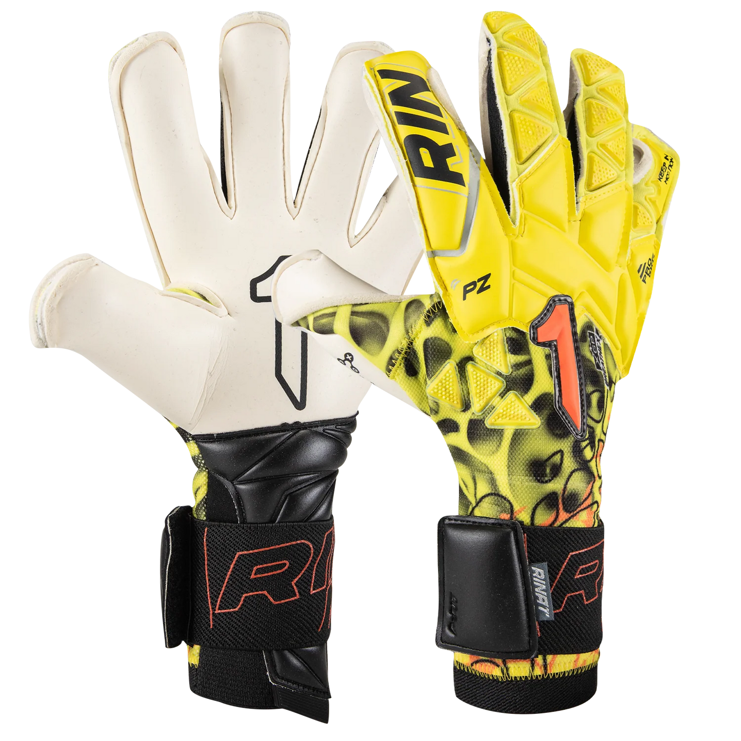 Rinat Xtreme-Dominius PRO gloves palm view German AXG latex
Rinat Xtreme-Dominius PRO backhand protection panels and BREATHEX fabric