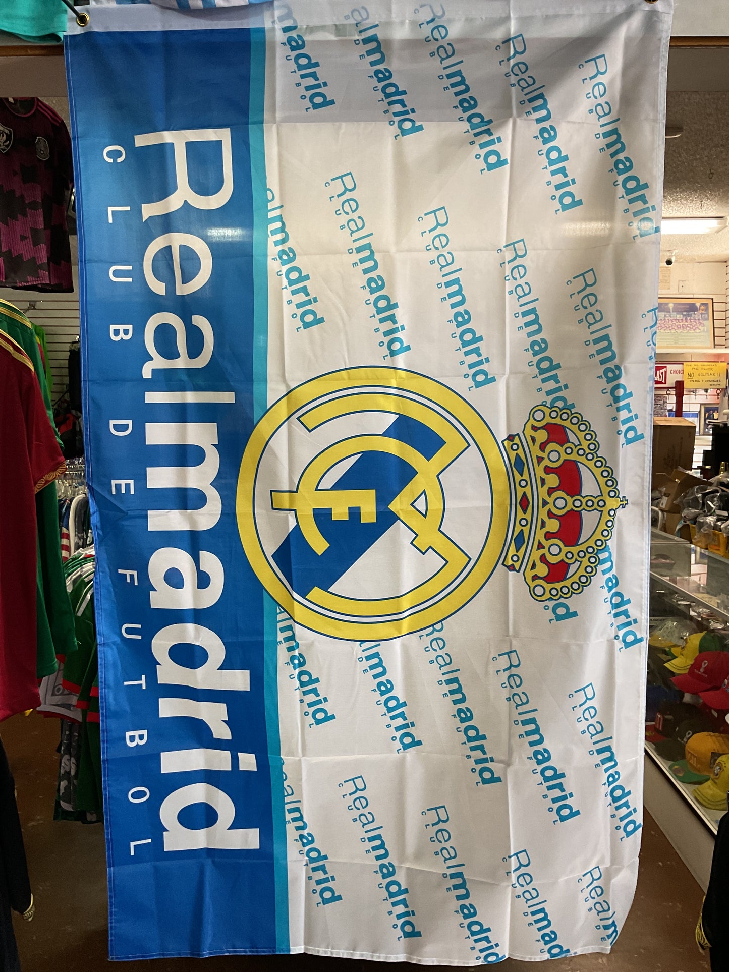 real madrid flag front