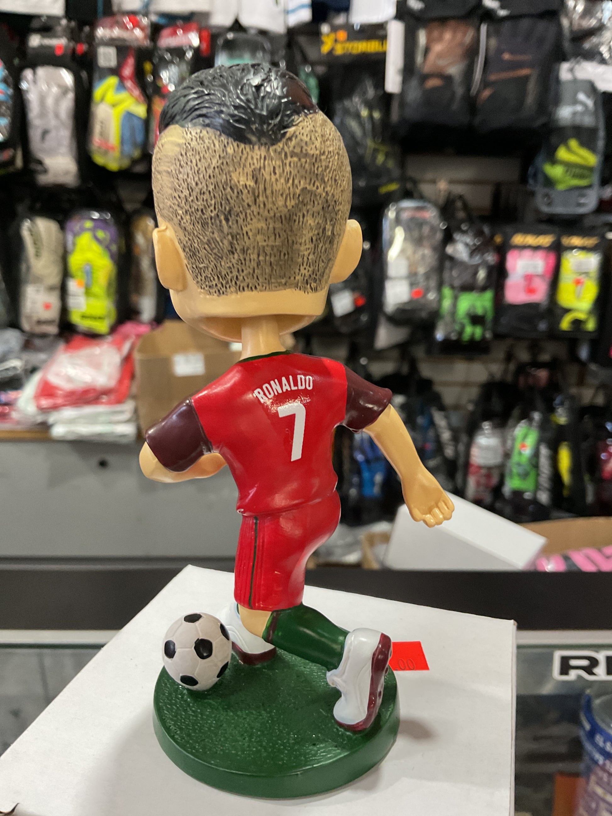 Ronaldo bobble head  back