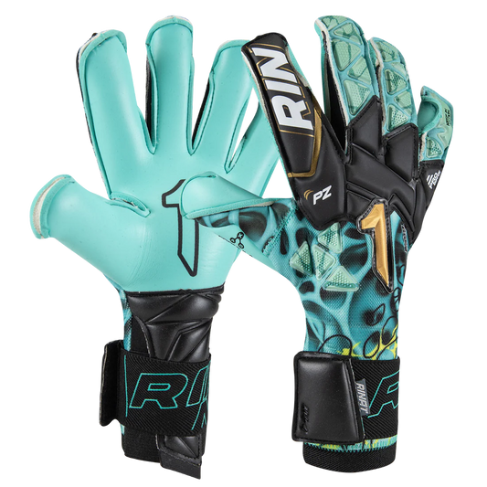 Rinat Xtreme-Dominius PRO gloves palm view German AXG latex
Backhand view Rinat Xtreme-Dominius PRO gloves knuckle impact panels