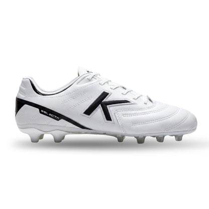 KELME SELECTA White soccer cleat with black accents on a white background