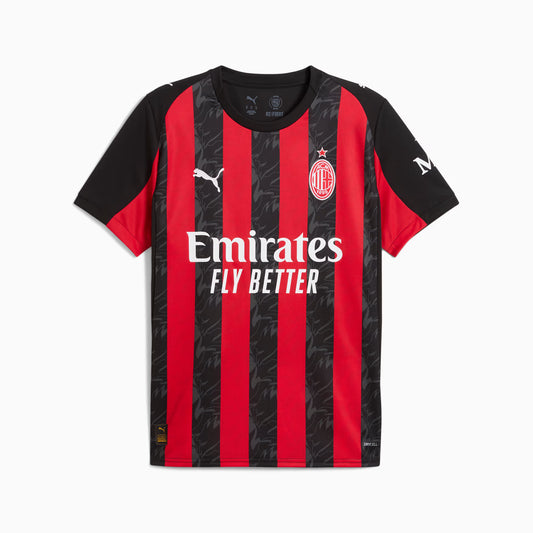 PUMA AC Milan 25/26 Home Jersey – Red & Black Flames of the Rossoneri