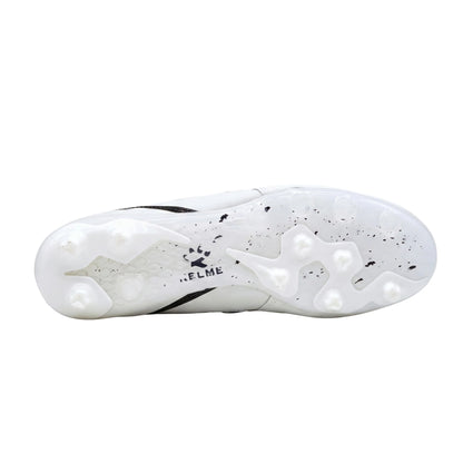 KELME SELECTA White soccer cleat with black speckles on a white background