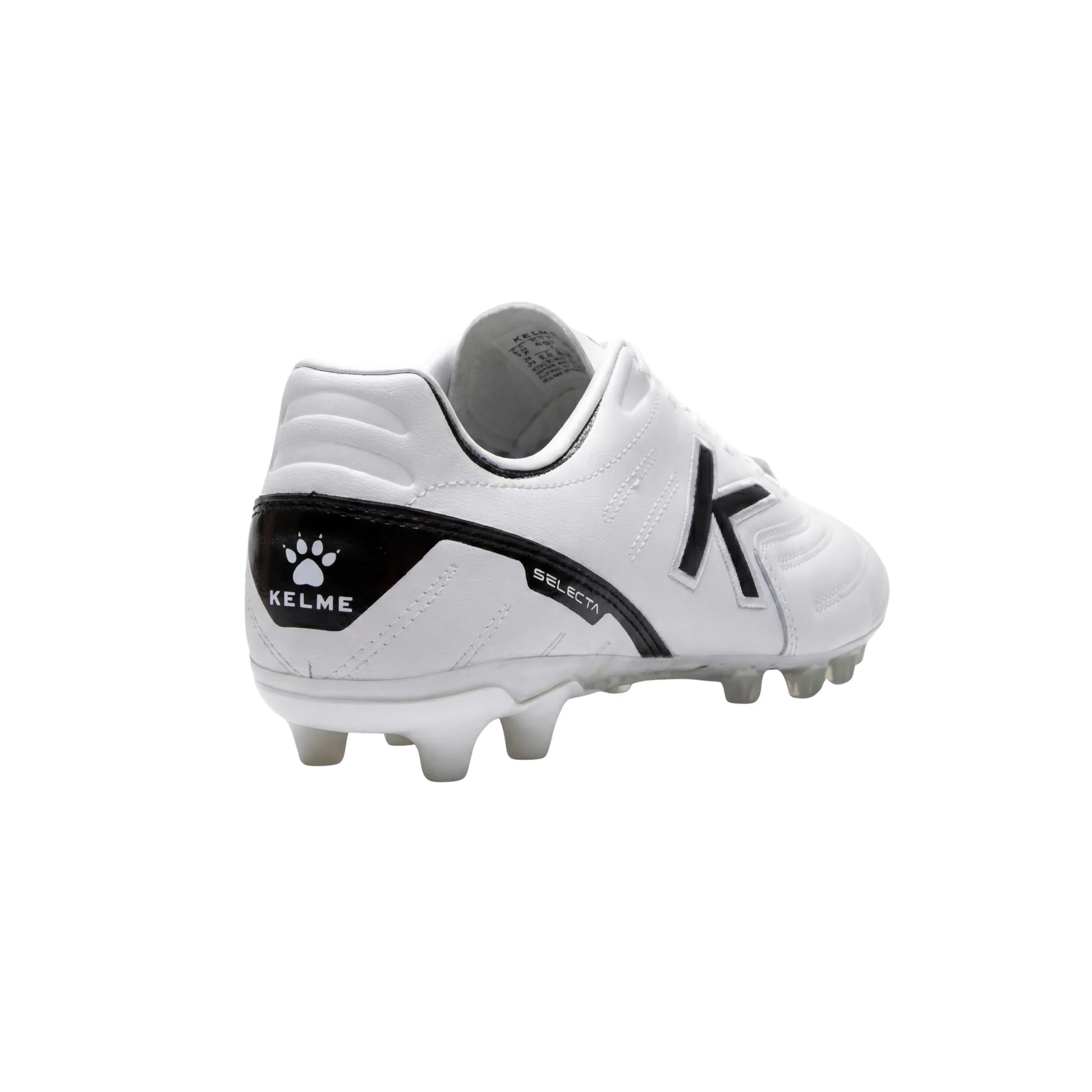 KELME SELECTA White soccer cleat with black accents on a white background