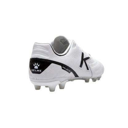 KELME SELECTA White soccer cleat with black accents on a white background
