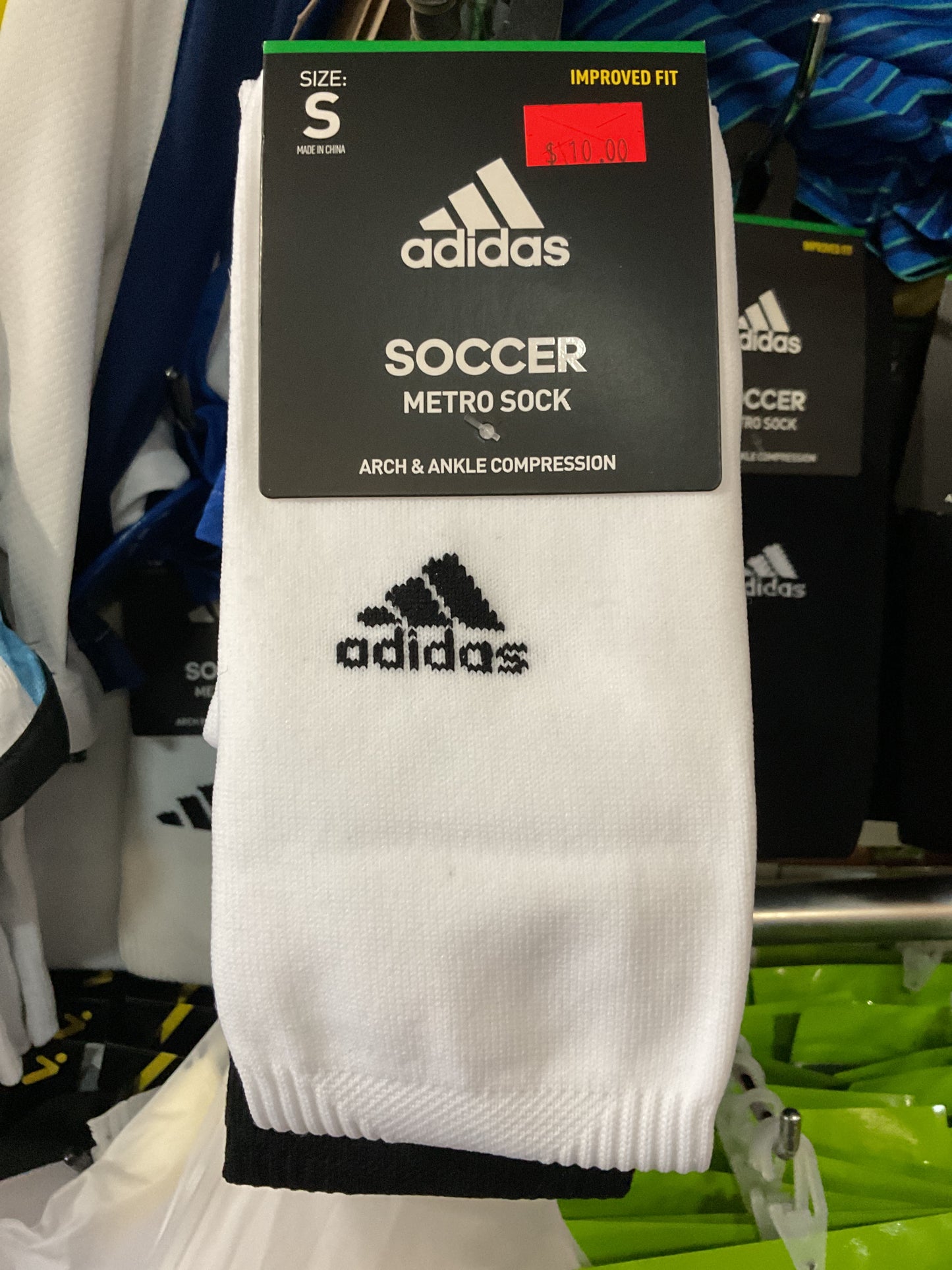white metro sock S