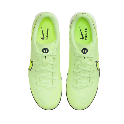 Nike Tiempo Legend 9 Academy TF top view show raised strike zone texture