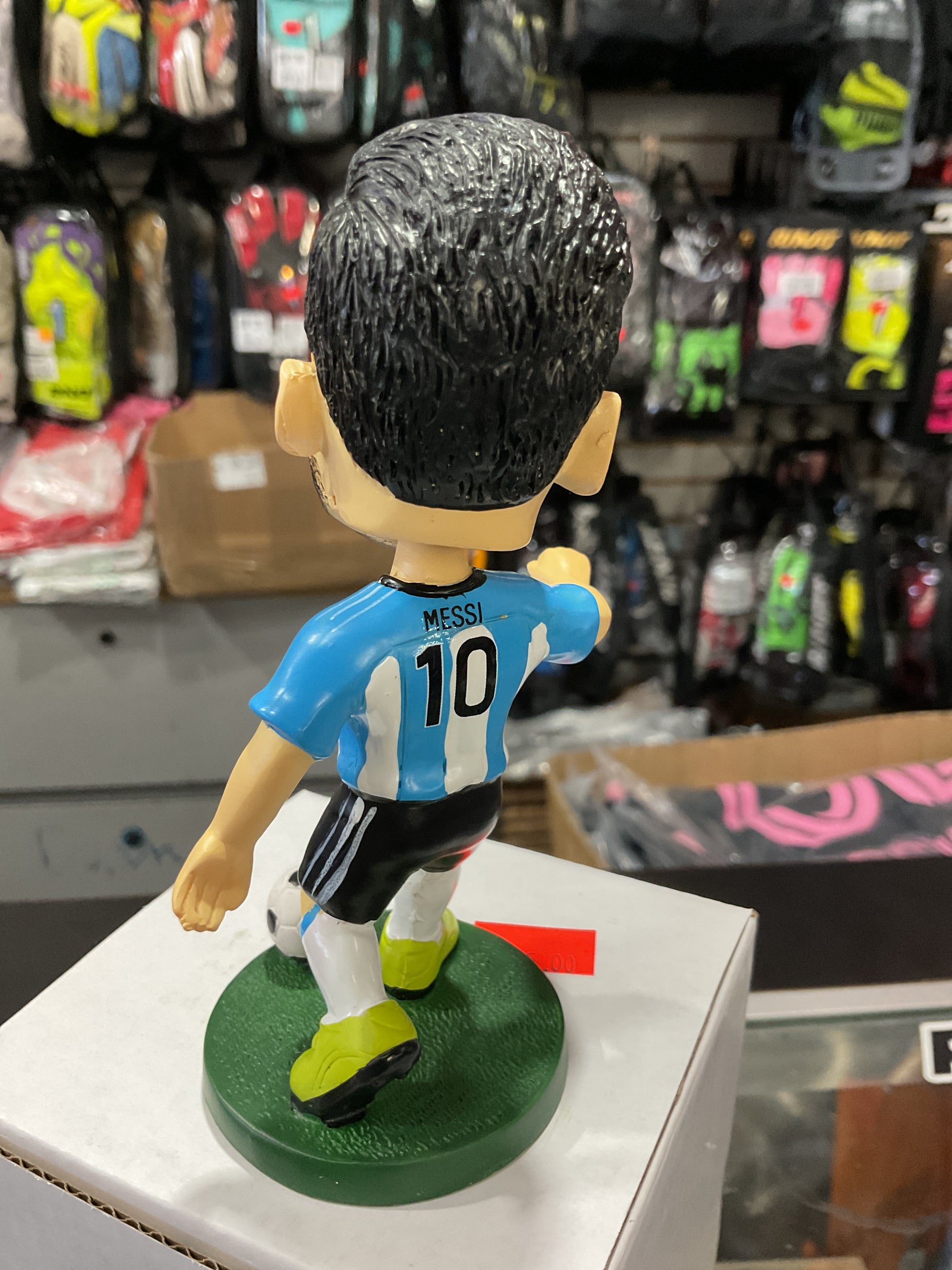 messi bobble head back