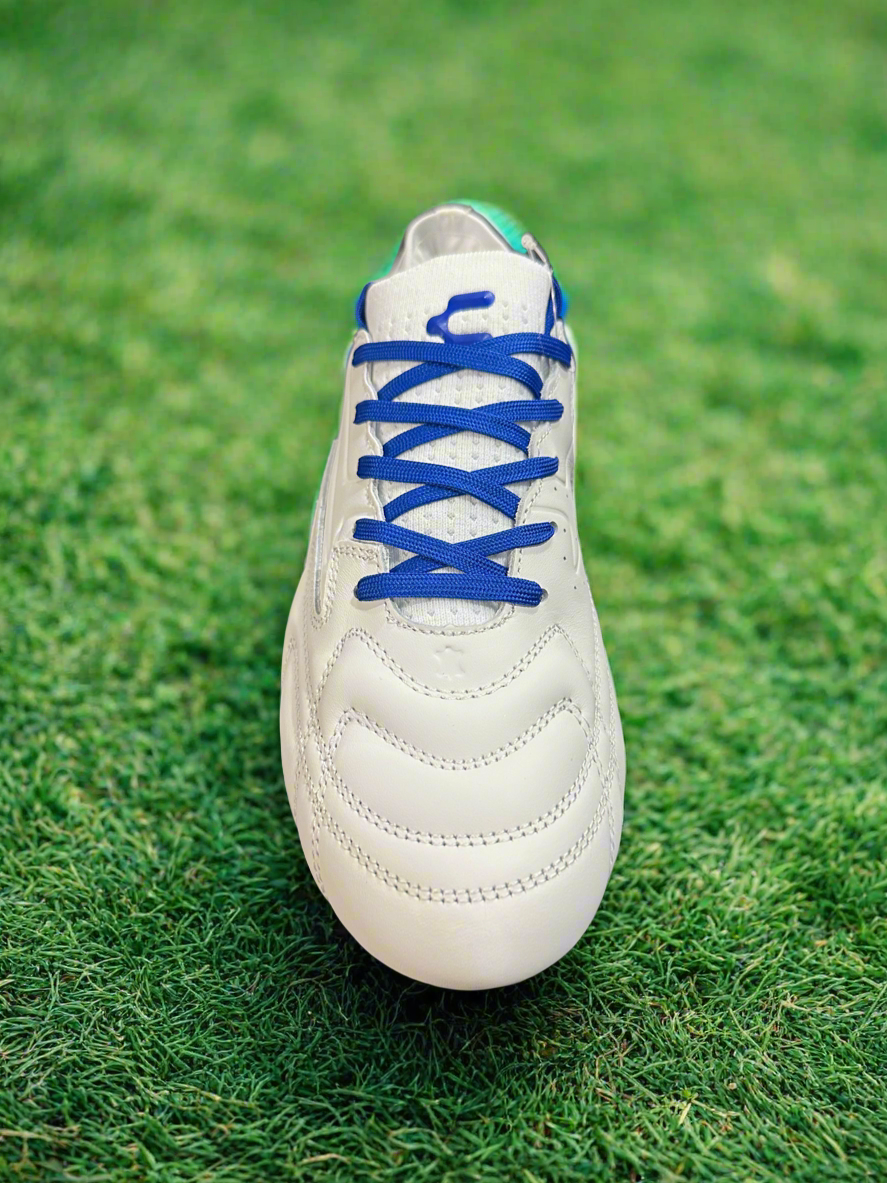 front WHITE CHARLY ONORE LT LEATHER