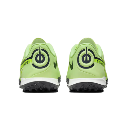 Nike Tiempo Legend 9 Academy TF rear view Barely Volt Summit White Volt