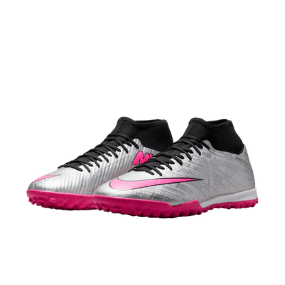 Nike Zoom Superfly 9 Academy XXV TF – Metallic Silver / Hyper Pink / Black / Volt