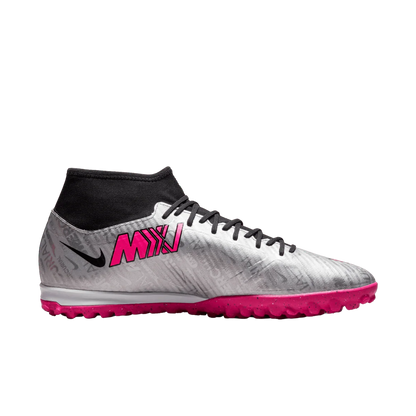 Nike Zoom Superfly 9 Academy XXV TF – Metallic Silver / Hyper Pink / Black / Volt