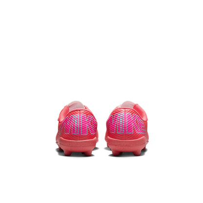 Nike Jr Vapor 16 Club MG Mad Energy Pack rear view Ember Glow Aurora Green