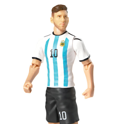 Banbo Toys SOCKERS Argentina AFA Lionel Messi 8" Collectible Soccer Action Figure