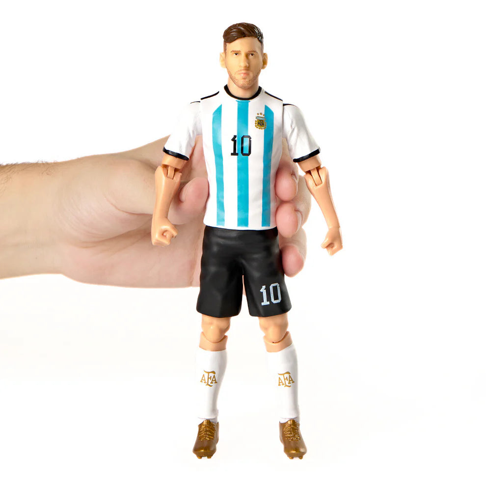 Banbo Toys SOCKERS Argentina AFA Lionel Messi 8" Collectible Soccer Action Figure