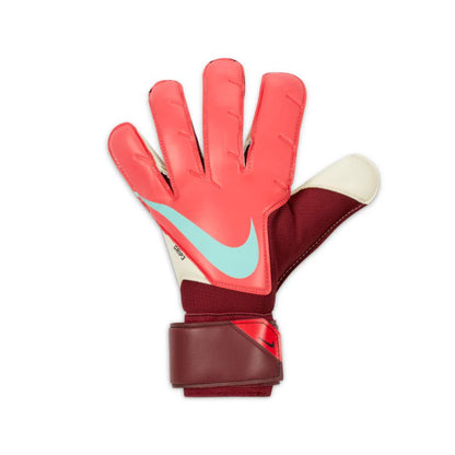 Nike GK Grip3 Goalkeeper Gloves – Bright Crimson / White (CN5651-660)