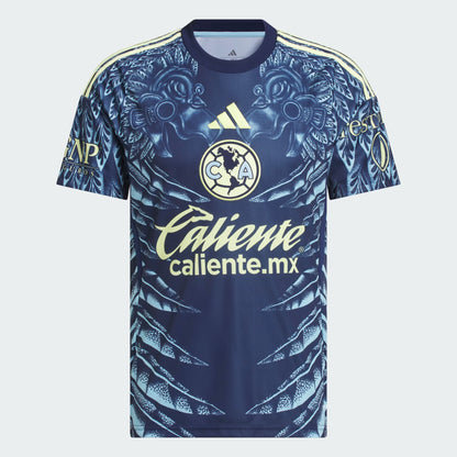 Adidas Club América 25/26 Away Jersey – Eagle Feather Navy Tribute