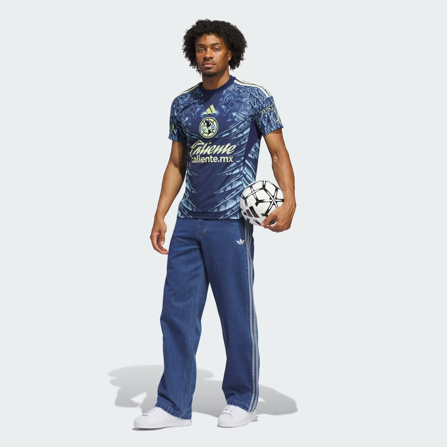 Adidas Club América 25/26 Away Jersey – Eagle Feather Navy Tribute