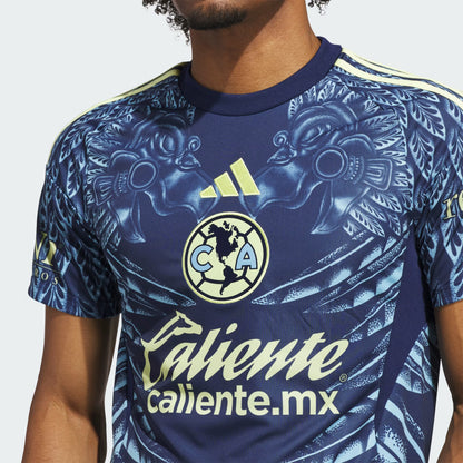 Adidas Club América 25/26 Away Jersey – Eagle Feather Navy Tribute