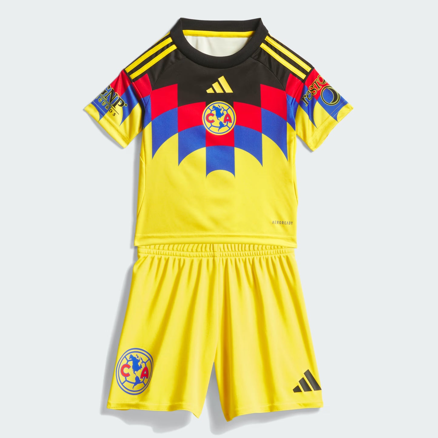 Adidas Club América 25/26 Home Mini Kit Kids – Retro ’90s Mini-Me Set