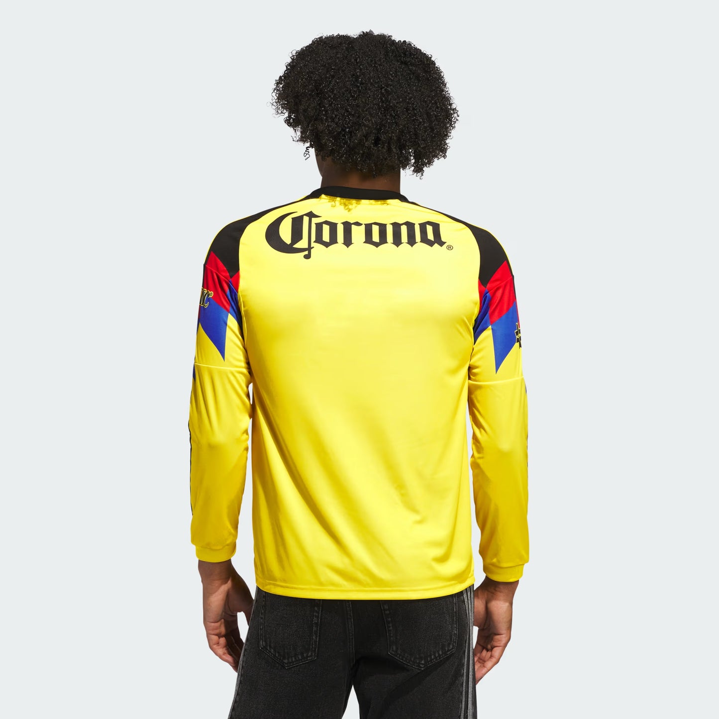adidas Club América 25/26 Long Sleeve Home Jersey – Iconic Yellow Eagle Design