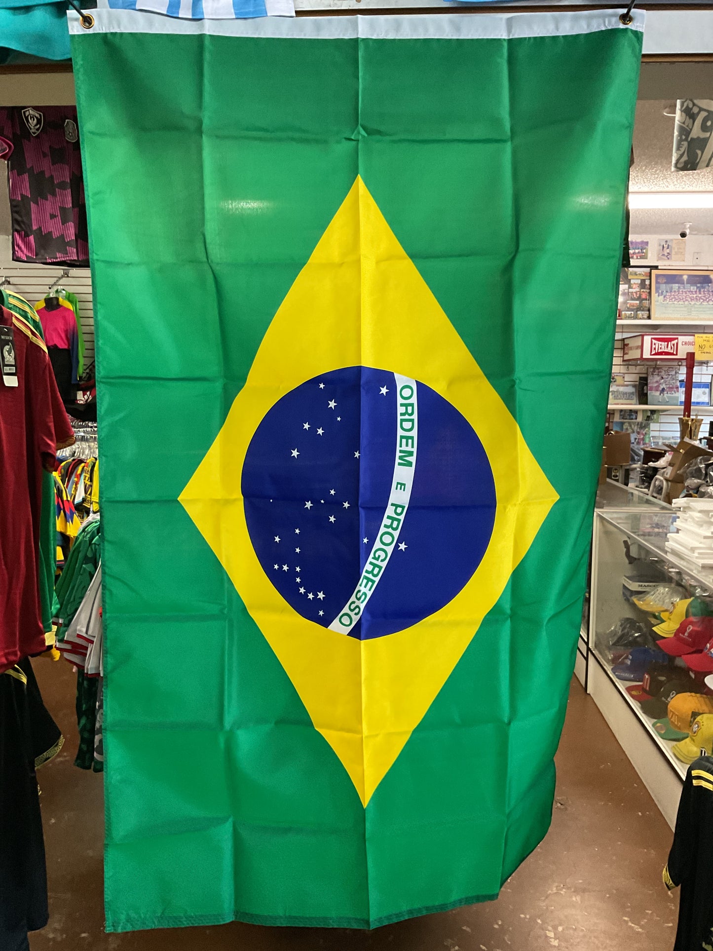 brazil flag front