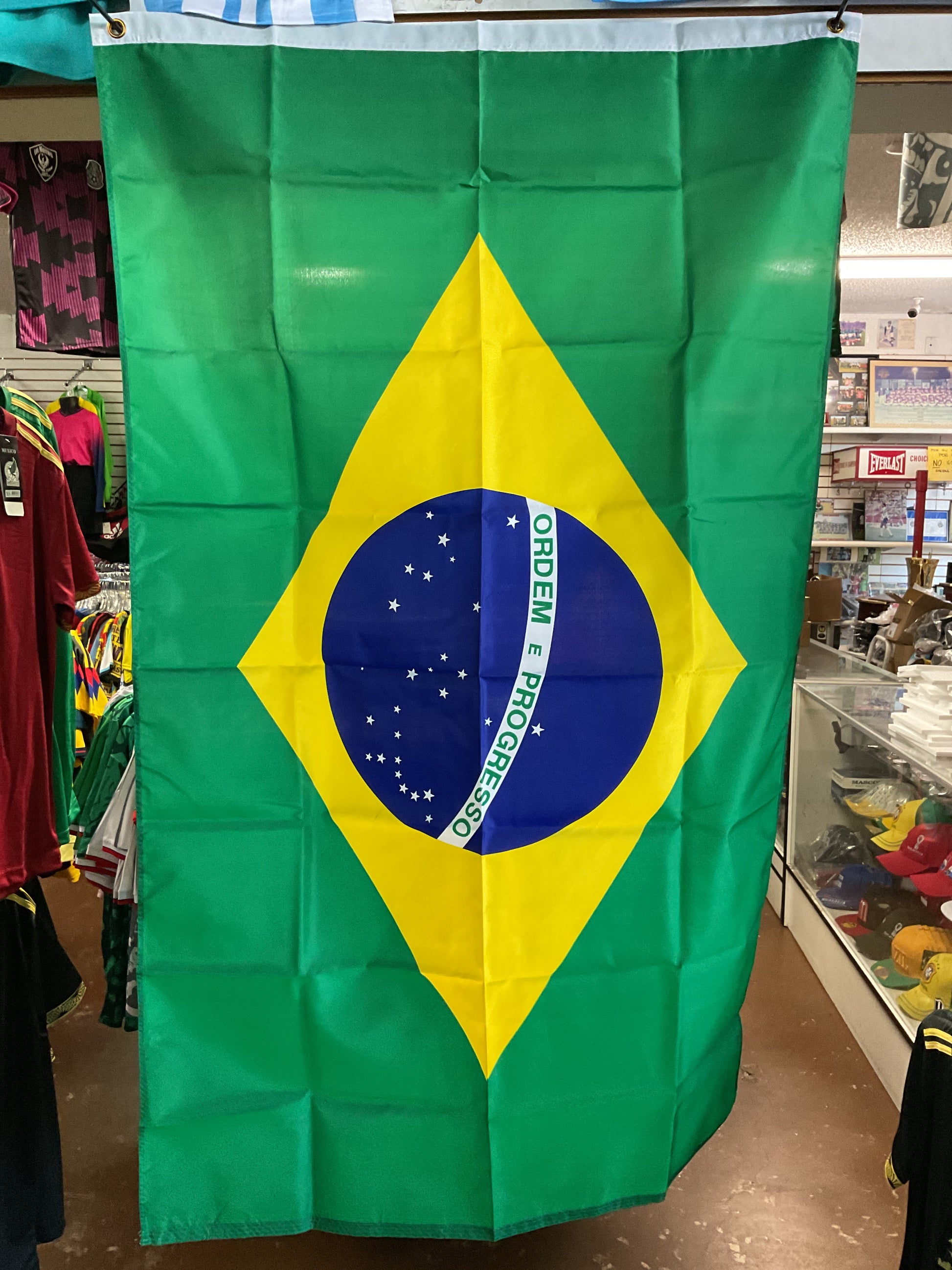 brazil flag front
