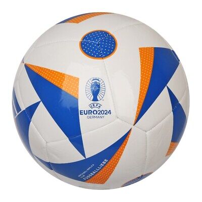 Adidas Euro 24 Club Ball IN9371 front view white globlu lucora