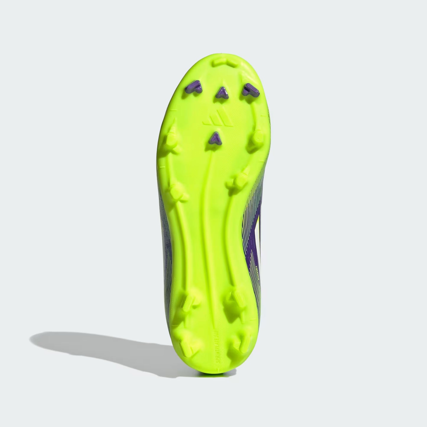 Adidas Youth F50 League Mid FG/MG – Purple Rush / Cloud White / Lucid Lemon