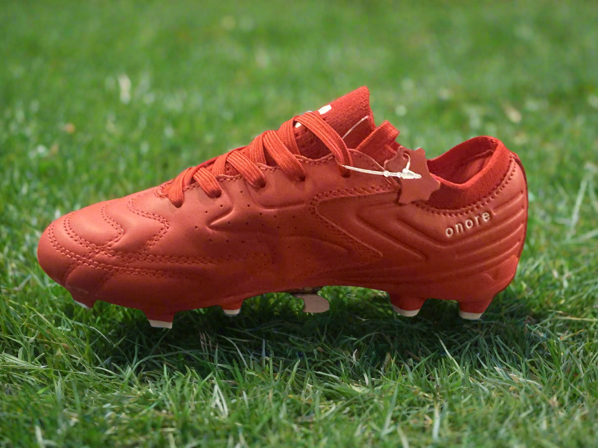 inside CHARLY ONORE LT RED LEATHER