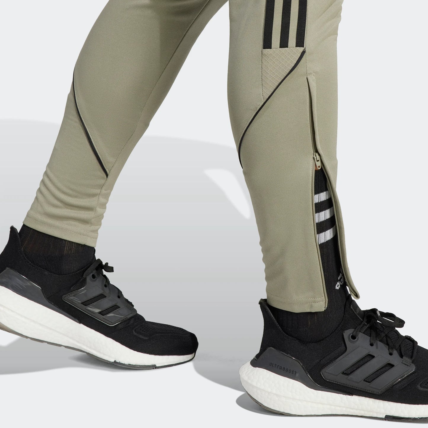 Men's Tiro 23 League Track Pants - Silver / Black