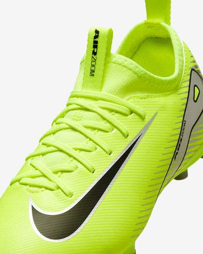 laces Nike Jr. Mercurial Vapor 16 AcademyLittle/Big Kids' MG Low-Top Soccer Cleats