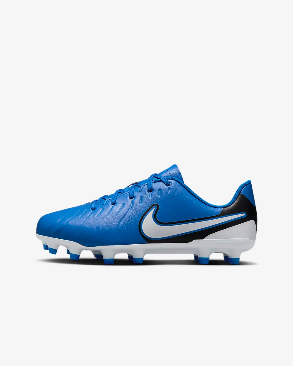 side Nike Jr. Tiempo Legend 10 ClubLittle/Big Kids' Multi-Ground Low-Top Soccer Cleats