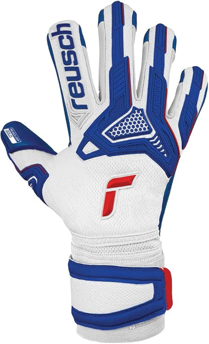 Reusch Attrakt Freegel Gold Sleek Finger Support Goalkeeper Gloves