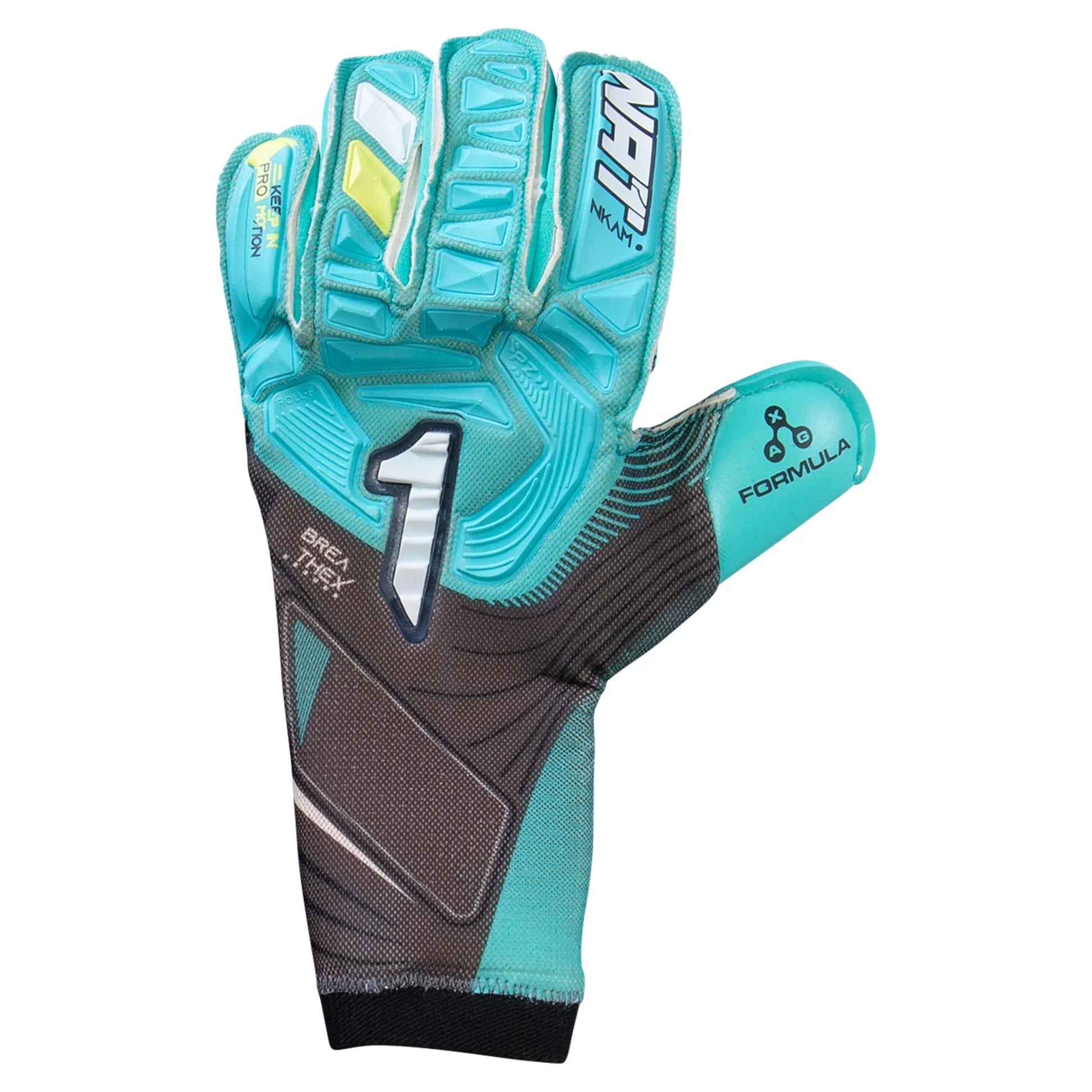 Rinat NKAM PRO Onana gloves backhand with BREATHEX inserts