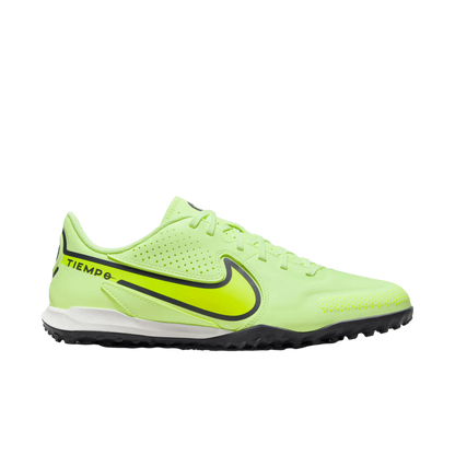 Nike Tiempo Legend 9 Academy TF side view Barely Volt Summit White Volt