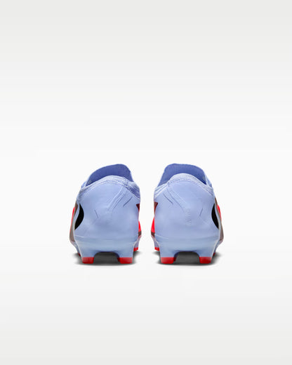 Pair of soccer cleats on a white background