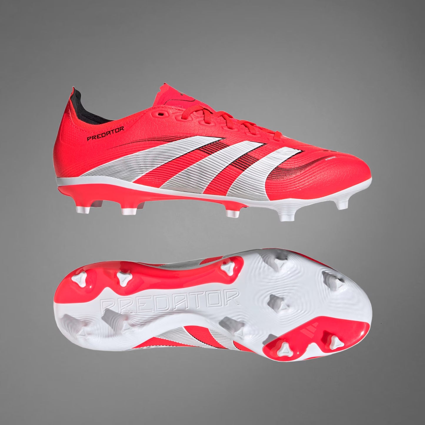 PREDATOR LEAGUE FIRM/MULTI-GROUND CLEATS (Lucid Red / Cloud White / Core Black)