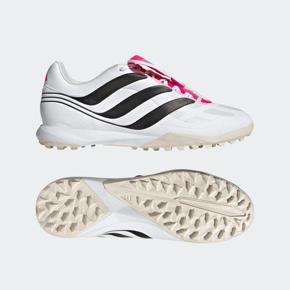 adidas Predator Precision.3 Turf ID6791 side view Cloud White Core Black Team Shock Pink