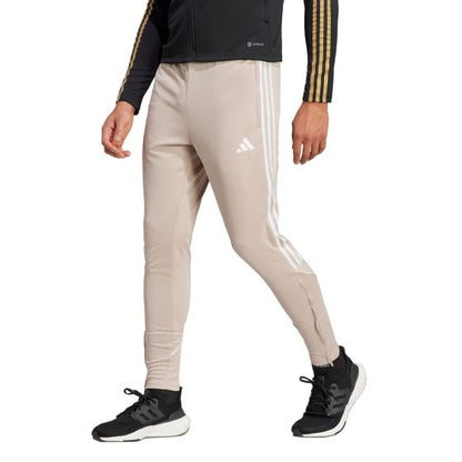Men's Tiro 23 League Track Pants - Taupe / White