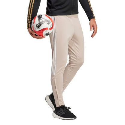 Men's Tiro 23 League Track Pants - Taupe / White